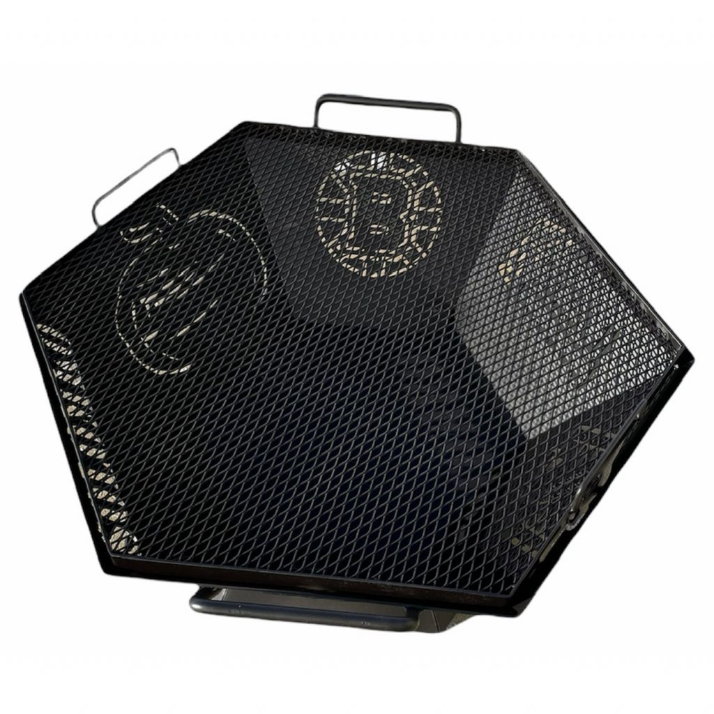 Heitts Welding Fire Bowl with Screen