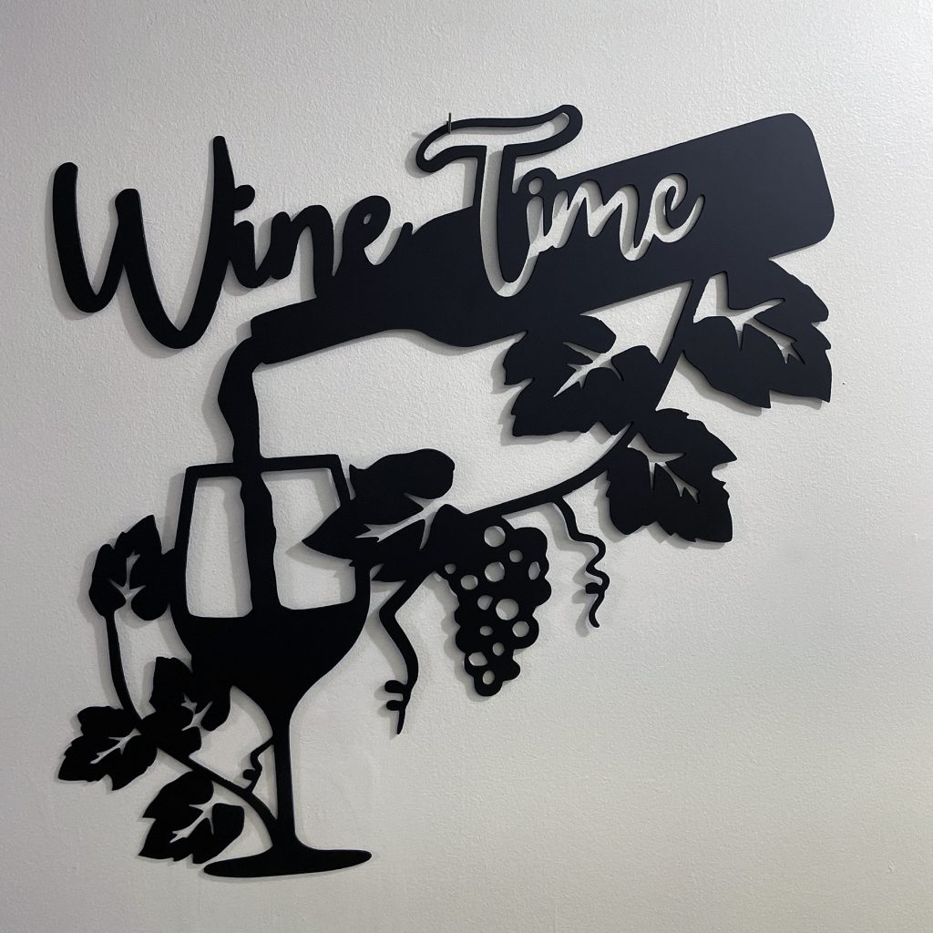 Wine Time Sign